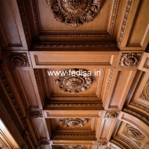 Wooden Ceiling Design Simple Kitchen False Ceiling No-9585