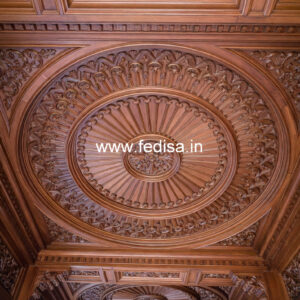 Wooden Ceiling Design False Ceiling Tiles 600×601 No-9593