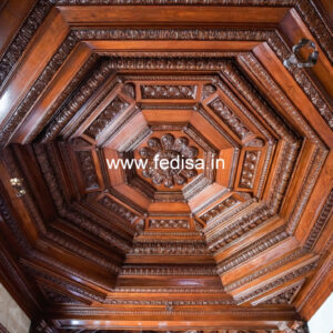 Wooden Ceiling Design Simple Pop Ceiling No-9598