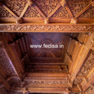 Wooden Ceiling Design Office Fall Ceiling No-9599