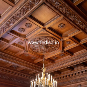 Wooden Ceiling Design Pop Jali For Ceiling No-9617