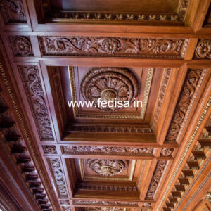Wooden Ceiling Design Beam False Ceiling No-9650