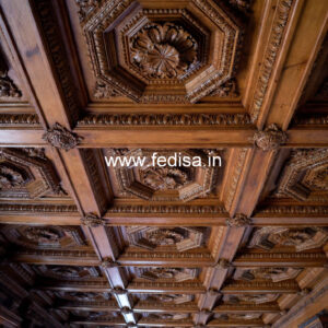 Wooden Ceiling Design Murga Jali Ceiling No-9667