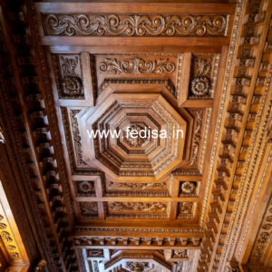Wooden Ceiling Design Bulkhead False Ceiling No-9676