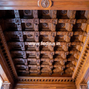 Wooden Ceiling Design Floating False Ceiling No-9678