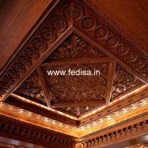 Wooden Ceiling Design T Grid False Ceiling Price No-9687