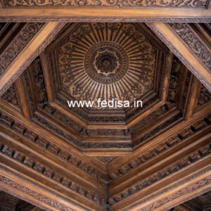 Wooden Ceiling Design False Ceiling With Bed No-9700
