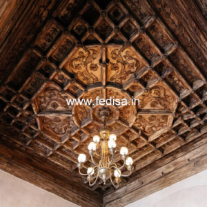 Wooden Ceiling Design False Companies Ceiling No-9716