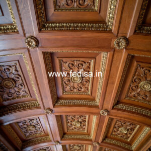 Wooden Ceiling Design 3 By 2 False Ceiling Price No-9721