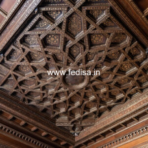 Wooden Ceiling Design Puf Panel False Ceiling No-9732