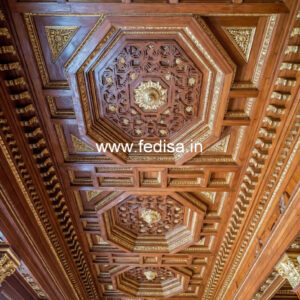 Wooden Ceiling Design Timber False Ceiling No. 9734