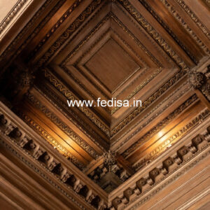 Wooden Ceiling Design Fedisa False Ceiling No-9737
