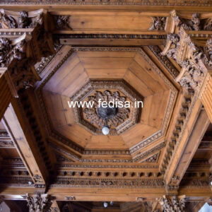 Wooden Ceiling Design Pop Murga Jali False Ceiling No-9764