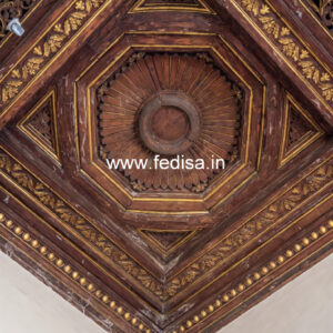 Wooden Ceiling Design Cpvc False Ceiling No-9777