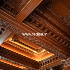 Wooden Ceiling Design False Ceiling Fiber No-9807