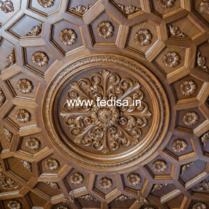 Wooden Ceiling Design False Ceiling For Rectangular Bedroom No-9822