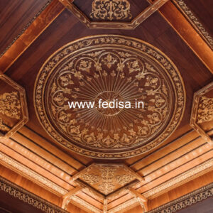 Wooden Ceiling Design Foam False Ceiling No-9824