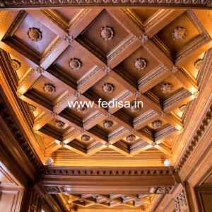 Wooden Ceiling Design Jali For False Ceiling No-9829