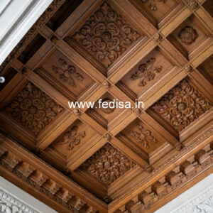 Wooden Ceiling Design Pop And False Ceiling No-9842