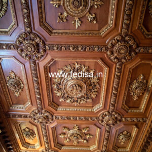 Wooden Ceiling Design Armstrong Grid False Ceiling No-9843