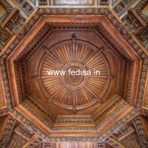 Wooden Ceiling Design Gypsum False Ceiling For Bedroom No-9866