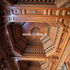 Wooden Ceiling Design 2 Room False Ceiling Price No-9880