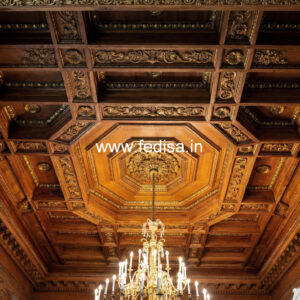 Wooden Ceiling Design Shera Wood False Ceiling No-9884