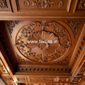 Wooden Ceiling Design Main Hall Fall Ceiling Design No-9909