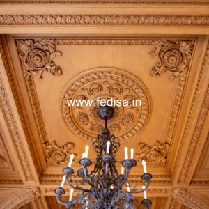 Wooden Ceiling Design Minus Plus Pop No-9927