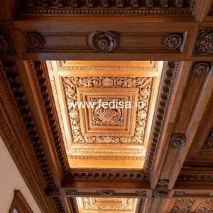 Wooden Ceiling Design Pop Plus Minus Latest Design 2026 No-9934