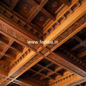 Wooden Ceiling Design Fall Ceiling Design For Hall With Two Fans No-9947