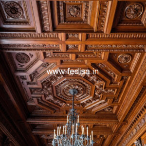 Wooden Ceiling Design Minus Plus Design No-9952