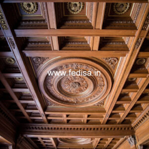 Wooden Ceiling Design Modern Pop Plus Minus Design 2026 No-9955