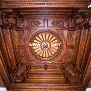 Wooden Ceiling Design False Ceiling Design For Hall With Two Fans No-9961