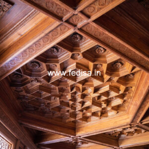 Wooden Ceiling Design Plaster Of Paris Design No-9969