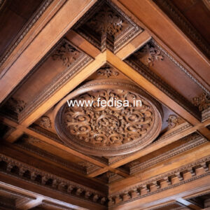 Wooden Ceiling Design House Pop Design No-9975