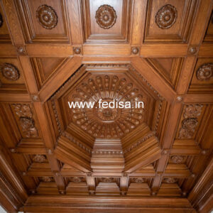 Wooden Ceiling Design New Modern Pop Plus Minus Design No-9989