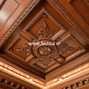 Wooden Ceiling Design Pop Design For Roof Plus Minus No-9995