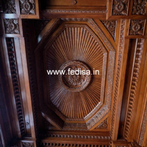 Wooden Ceiling Design Plus Minus Pop Design For Lobby Without Ceiling No-10005