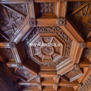 Wooden Ceiling Design Balcony Pop Design No-10046