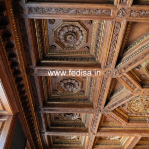 Wooden Ceiling Design Pop Disain No-10048