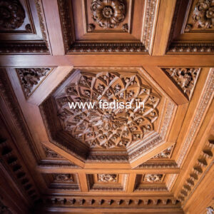Wooden Ceiling Design Arch Pop Design No-10086