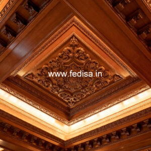 Wooden Ceiling Design Pop Minus Plus Design 2026 No-10096