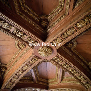Wooden Ceiling Design False Ceiling Design For Bedroom Indian With Fan No-10104