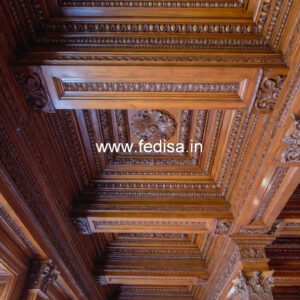 Wooden Ceiling Design Pop Design For Shop No-10113