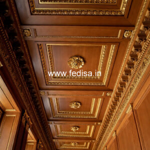 Wooden Ceiling Design Fall Ceiling Designing No-10123