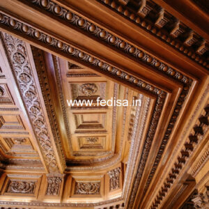 Wooden Ceiling Design Pop Work Design No-10131