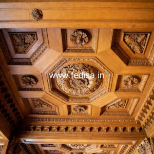 Wooden Ceiling Design Minus Plus Ki Design No-10135