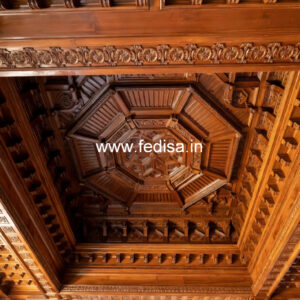 Wooden Ceiling Design Pop Design Minus Plus Mein No-10148