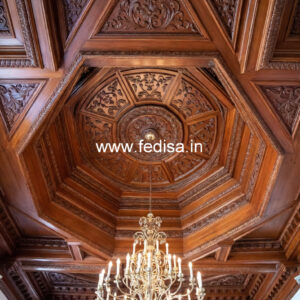 Wooden Ceiling Design Pop Design Color No-10156